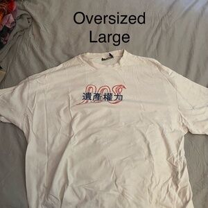 H&M Oversized Graphic Tee